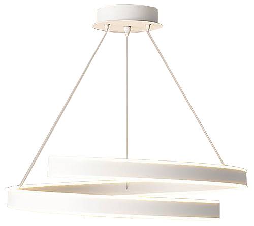 Φωτιστικό led λευκό 3CCT Dimmable by remote control 60w 5450Lm