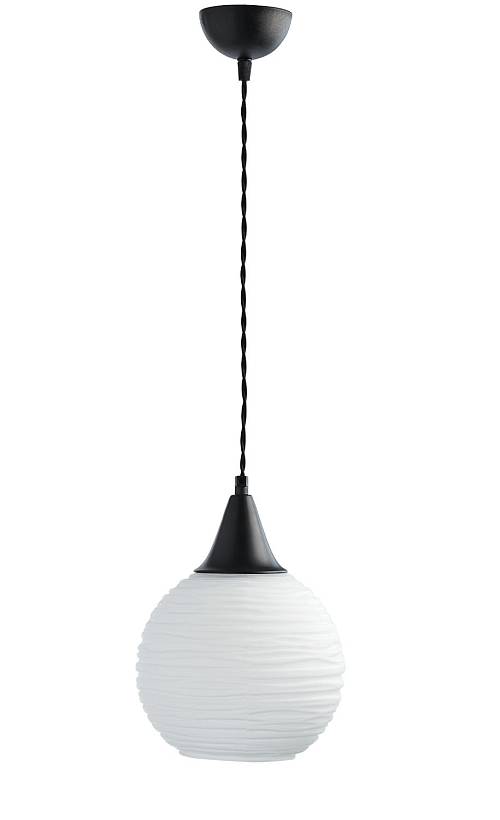 Φωτιστικό μονόφωτο γυαλί λευκό Ε27 Φ20