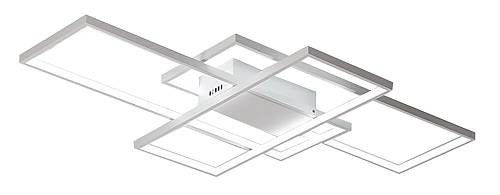 Φωτιστικό οροφής led λευκό 3CCT Dimmable by remote control 58w 5300Lm