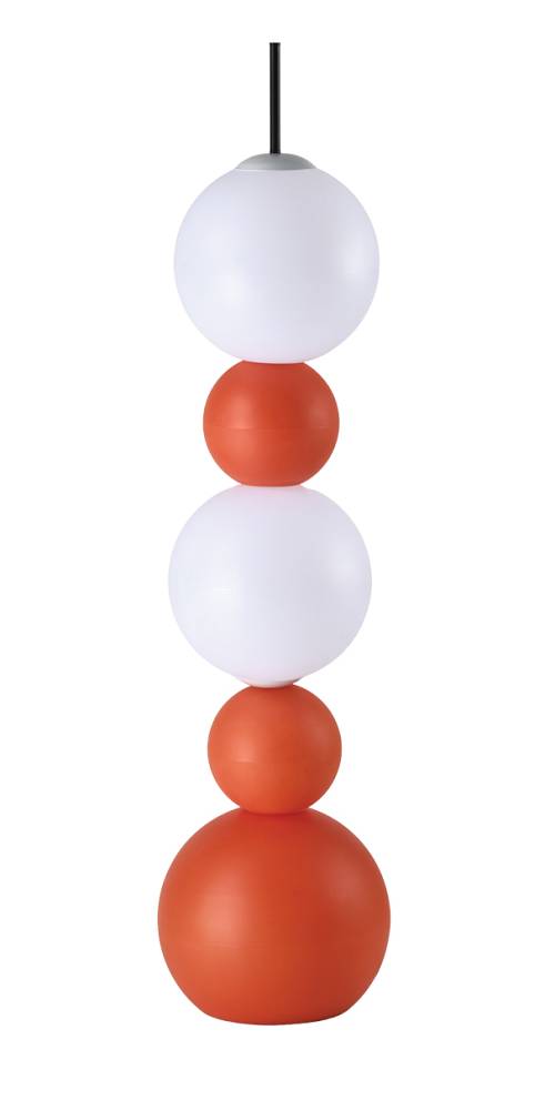 FLC 8035 OR ΔΑΠΕΔΟΥ ΑΚΡΥΛΙΚΟ+ΡΗΤΙΝΗ  ΠΟΡΤΟΚΑΛΙ ΜΕ ΜΠΑΛΕΣ ΑΝΙΣΟΠΕΔΕΣ LED