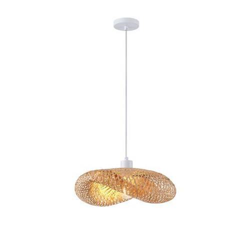 ΦΩΤΙΣΤΙΚΟ ΚΡΕΜΑΣΤΟ BAMBOO 1XE27 MAX 15W 420X300X130mm ARTE ILLUMINA LAGOON