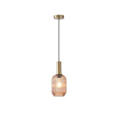 ΦΩΤΙΣΤΙΚΟ ΚΡΕΜΑΣΤΟ ΑΝΑΓΛΥΦΟ ΓΥΑΛΙ 1XΕ27 MAX 15W 130X200X1200mm ΜΕΛΙ ARTE ILLUMINA TOPAZ