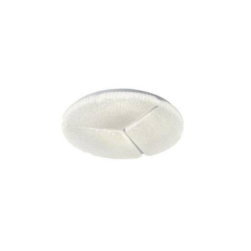 ΠΛΑΦΟΝΙΕΡΑ ΜΕΤΑΛΛΟ-ΠΛΑΣΤΙΚΟ LED 60W 5700Lm 3CCT (3000-4000-6500K) Φ480X75mm ΛΕΥΚΟ ARTE ILLUMINA TRIANO