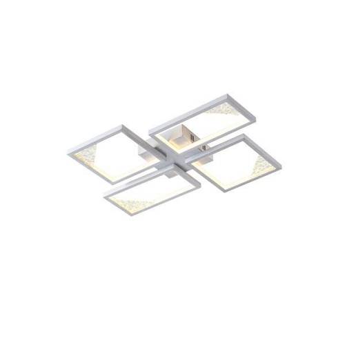 ΦΩΤΙΣΤΙΚΟ ΟΡΟΦΗΣ ΑΛΟΥΜΙΝΙΟ LED 36W 1400Lm 3000K 448X578mm ΜΑΥΡΟ ARTE ILLUMINA SQUARE
