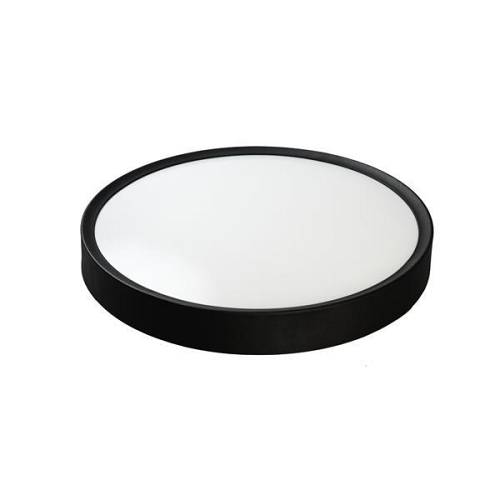 ΠΛΑΦΟΝΙΕΡΑ ΜΕΤΑΛΛΟ-MS-ABS LED 50W 3500Lm 3CCT(3000-4000-6000K) Φ590X65mm ΜΑΥΡΟ ARTE ILLUMINA MOONLIGHT