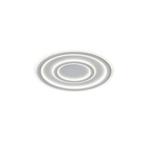 ΠΛΑΦΟΝΙΕΡΑ ΜΕΤΑΛΛΟ-ΠΛΑΣΤΙΚΟ LED 60W 3840Lm 3CCT(3000-4000-6500K) Φ510X60mm ΛΕΥΚΟ ARTE ILLUMINA MOTIVO