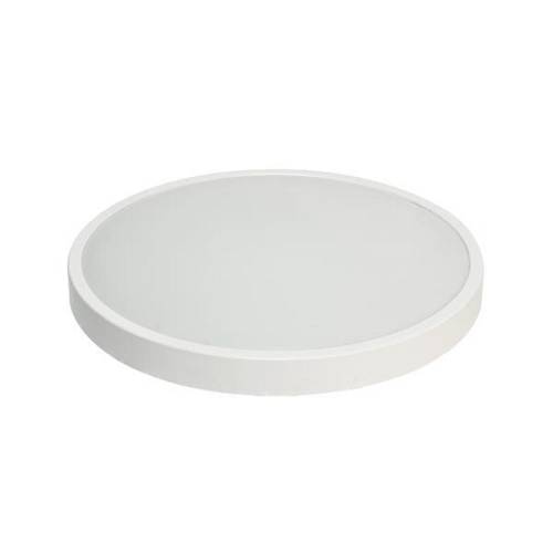 ΠΛΑΦΟΝΙΕΡΑ ΜΕΤΑΛΛΟ-MS-ABS LED 50W 3500Lm 3CCT(3000-4000-6000K) Φ590X65mm ΛΕΥΚΟ ARTE ILLUMINA MOONLIGHT