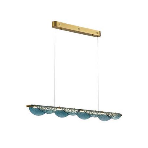 ΦΩΤΙΣΤΙΚΟ ΚΡΕΜΑΣΤΟ 20W 1200Lm 3000K L120X6XH150 ΧΡΥΣΟ ARTE ILLUMINA HAWAI