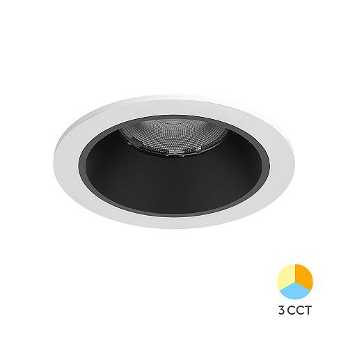 Σποτ Led Linex 10w 3CCT Λευκό/Μαύρο