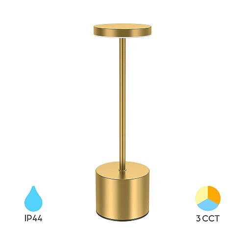 Επαναφορτιζόμενο πορτατίφ "Luxe" dimmable 2w 3CCT