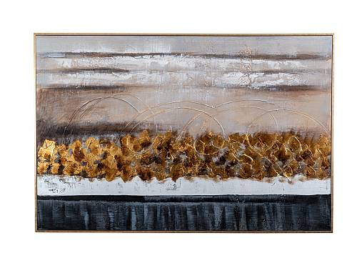 ΠΙΝΑΚΑΣ ΖΩΓΡΑΦΙΚΚΗΣ ΣΕ ΚΑΜΒΑ ΜΕ ΚΟΡΝΙΖΑ 80x120X4