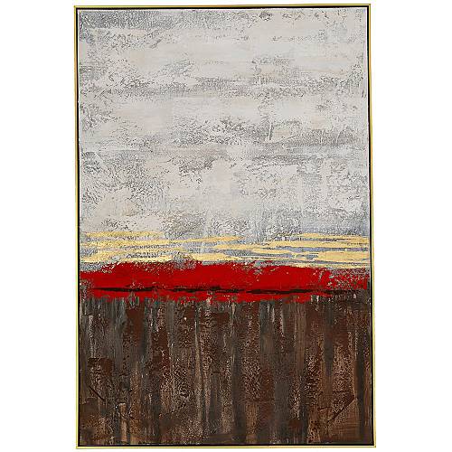 ΠΙΝΑΚΑΣ 102Χ152 ΕΚ ΑΦΗΜΗΡΕΝΟ ΘΕΜΑ ΕΛΑΙΟΓΡΑΦΙΑ ΣΕ ΚΑΜΒΑ ΜΕ ΚΟΡΝΙΖΑ