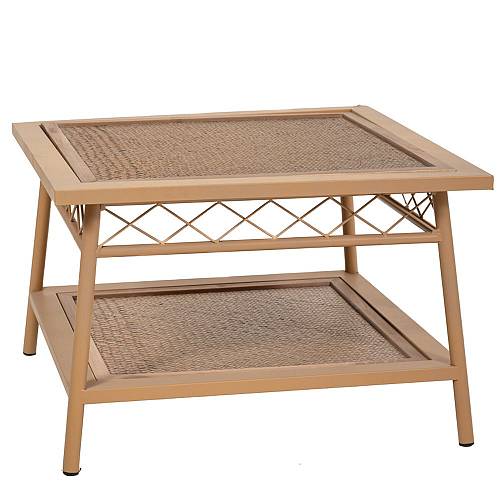 ΜΕΤΑΛΛΙΚΟ-ΞΥΛΙΝΟ ΤΡΑΠΕΖΙ 60x60x40EK