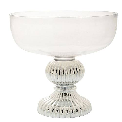 ΓΥΑΛΙΝΟ ΜΠΩΛ ΜΕ ΑΣΗΜΙ ΒΑΣΗ Φ32Χ30ΕΚ