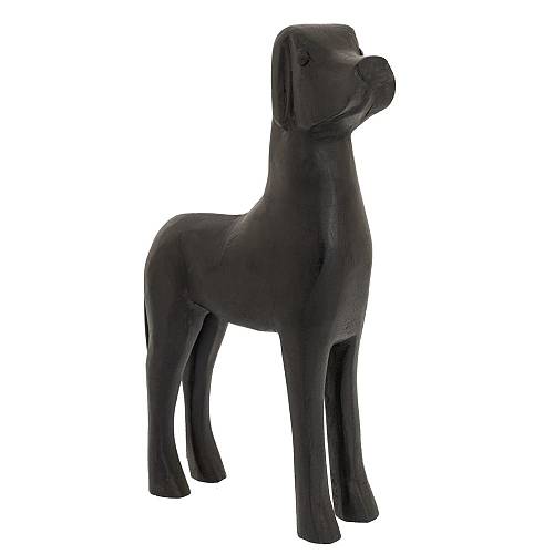 ΜΑΥΡΗ ΞΥΛΙΝΗ ΦΙΓΟΥΡΑ ΣΚΥΛΟΥ 28Χ8Χ36ΕΚ