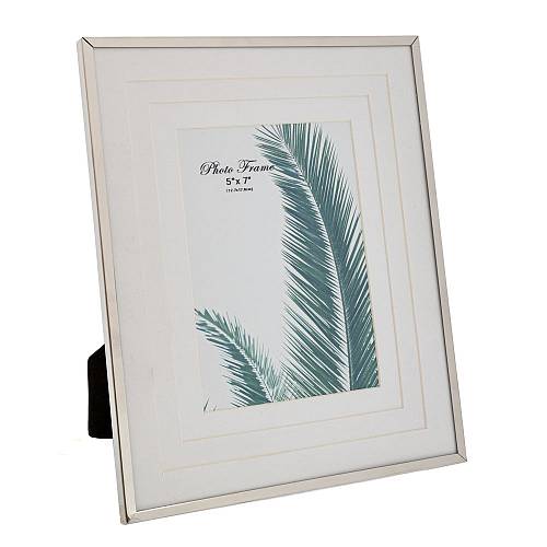 ΑΣΗΜΙ ΜΕΤΑΛΛΙΚΗ ΚΟΡΝΙΖΑ 13Χ18 ΕΚ ΜΕ ΦΑΡΔΥ ΛΕΥΚΟ ΠΛΑΙΣΙΟ