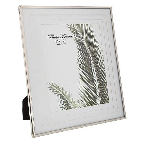 ΑΣΗΜΙ ΜΕΤΑΛΛΙΚΗ ΚΟΡΝΙΖΑ 20Χ25 ΕΚ ΜΕ ΦΑΡΔΥ ΛΕΥΚΟ ΠΛΑΙΣΙΟ