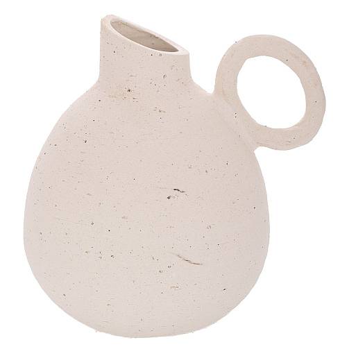 ΛΕΥΚΟ ΚΕΡΑΜΙΚΟ ΒΑΖΟ ΚΑΝΑΤΑ 18,5Χ15Χ18ΕΚ