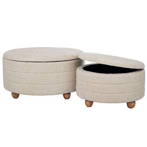 ΣΕΤ 2 ΣΚΑΜΠΟ ΕΚΡΟΥ ΥΦΑΣΜΑΤΙΝΑ ΜΕ ΑΠΟΘΗΚΕΥΤΙΚΟ ΧΩΡΟ AND ΞΥΛΙΝΑ ΠΟΔΙΑ 83Χ83Χ42  63Χ63Χ35ΕΚ