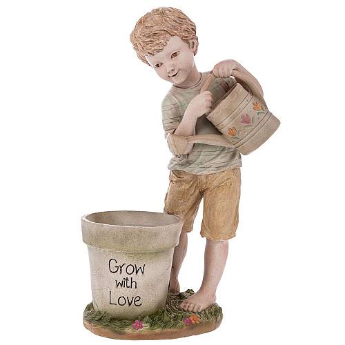 ΠΟΛΥΧΡΩΜΟ ΠΟΛΥΡΕΖΙΝ ΚΑΣΠΩ ΜΕ ΦΙΓΟΥΡΑ ΑΓΟΡΙΟΥ ΠΟΥ ΤΟ ΠΟΤΙΖΕΙ 32Χ23Χ56ΕΚ