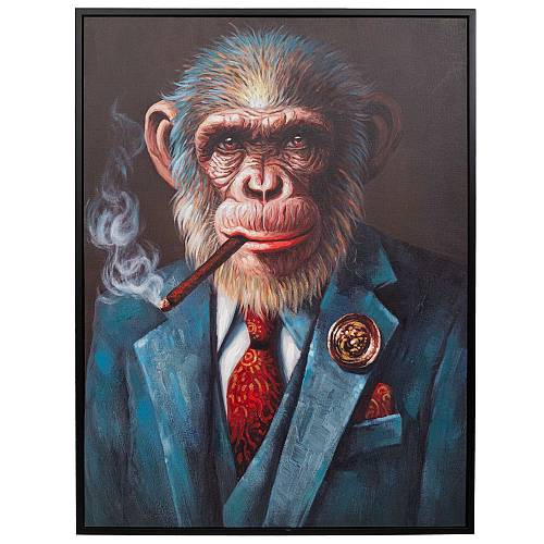 ΠΙΝΑΚΑΣ ΧΕΙΡΟΠΟΙΗΤΟΣ GORILLA ΣΕ ΜΑΥΡΗ ΚΟΡΝΙΖΑ 94Χ123ΕΚ (90Χ120)