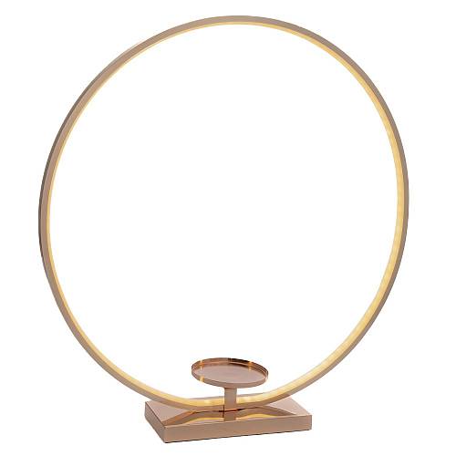 ΧΡΥΣΟ ΜΕΤΑΛΛΙΚΟ ΣΤΕΦΑΝΙ ΜΕ LED ΦΩΤΙΣΜΟ 60Χ12Χ63ΕΚ