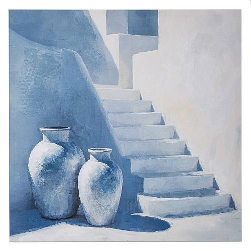 GREEK ISLAND ΠΙΝΑΚΑΣ ΣΕ ΤΥΠΩΜΕΝΟ ΚΑΜΒΑ 80Χ80ΕΚ