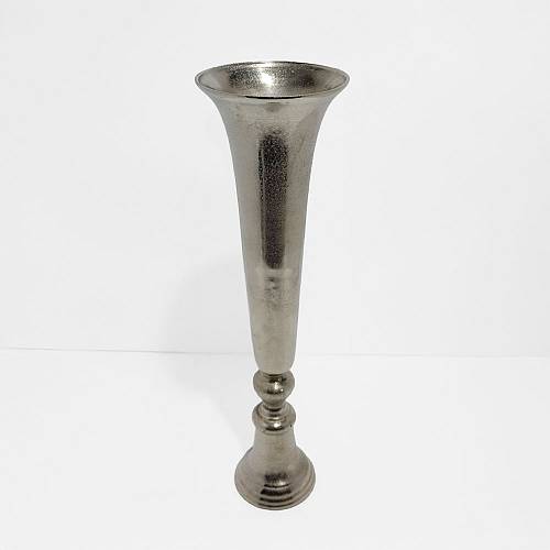 FLORES ΒΑΖΟ 20x20x71cm ΑΛΟΥΜΙΝΙΟ ΑΣΗΜΙ