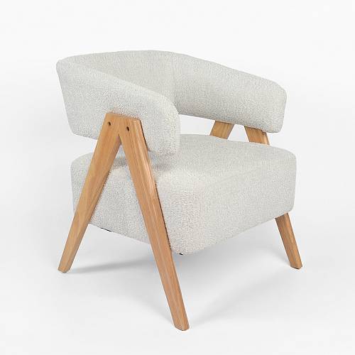 LAMDA ΠΟΛΥΘΡΟΝΑ BEIGE ΦΥΣΙΚΟ 74x67x66cm