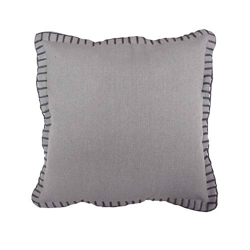 FILO ΔΙΑΚΟΣΜΗΤΙΚΟ ΜΑΞΙΛΑΡΙ 45x45cm ΥΦΑΣΜΑ ΓΚΡΙ