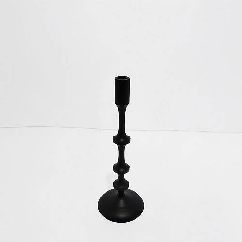 NIO ΚΗΡΟΠΗΓΙΟ 13x13x34cm ΑΛΟΥΜΙΝΙΟ ΜΑΥΡΟ