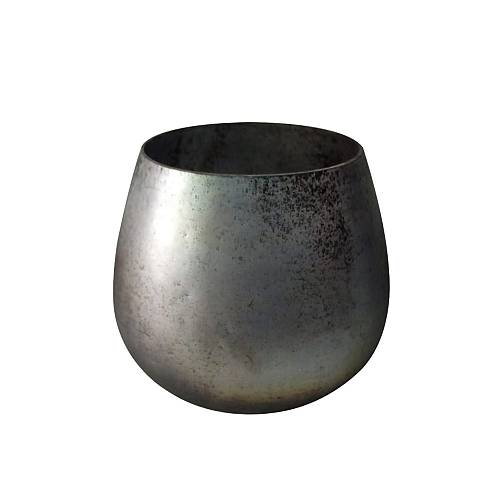 IREM ΒΑΣΗ ΡΕΣΩ 18x18x15cm ΓΥΑΛΙ ΓΚΡΙ