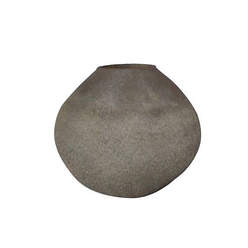 ASENA ΒΑΖΟ 18x18x17cm ΓΥΑΛΙ ΜΠΕΖ