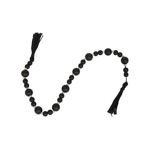 NUBIA ΔΙΑΚΟΣΜΗΤΙΚΟ ΡΟΖΑΡΙΟ 3x3x106cm MDF ΜΑΥΡΟ ΜΠΕΖ ΣΧΟΙΝΙ