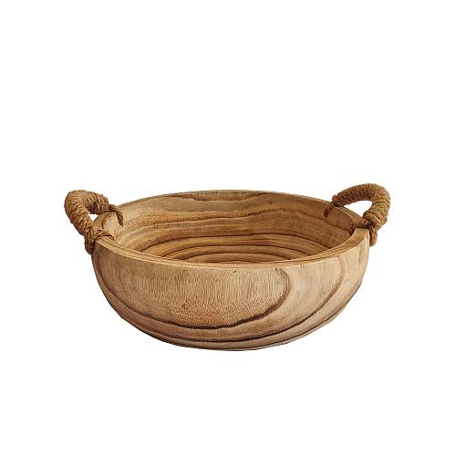 KENGO ΜΠΩΛ ΔΙΑΚΟΣΜΗΣΗΣ 35x35x12cm ΞΥΛΟ ΦΥΣΙΚΟ