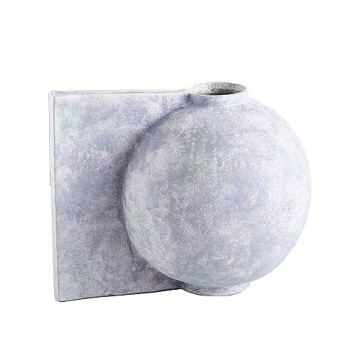 ALKISTIS ΒΑΖΟ 38x29x30cm ΚΕΡΑΜΙΚΟ ΓΚΡΙ