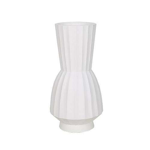 FOLDA ΒΑΖΟ 25x25x50cm MgO ΑΣΠΡΟ