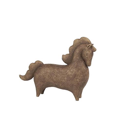 NOBLE ΔΙΑΚΟΣΜΗΤΙΚΟ ΑΛΟΓΟ 26.1x6.1x20cm RESIN ΚΑΦΕ