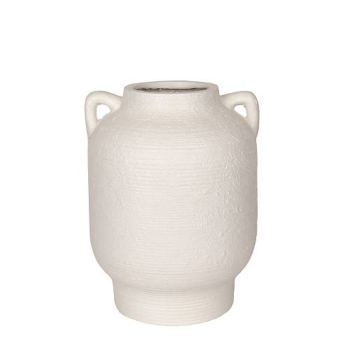 FORA ΒΑΖΟ 30x30x40cm MgO ΛΕΥΚΟ