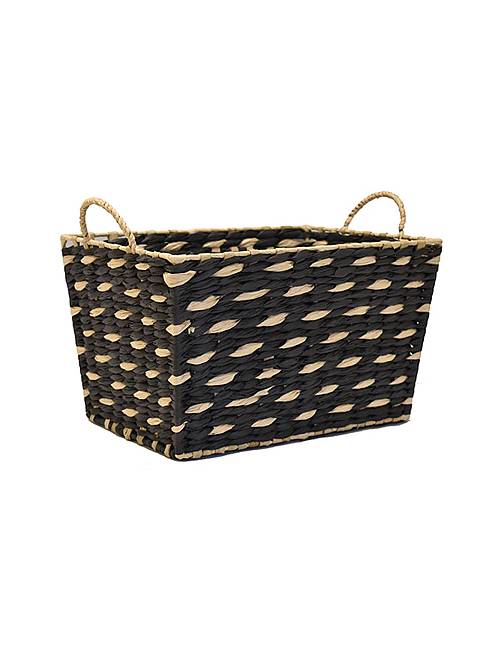 Καλάθι rush μαύρο χρ. 34Χ24Χ20