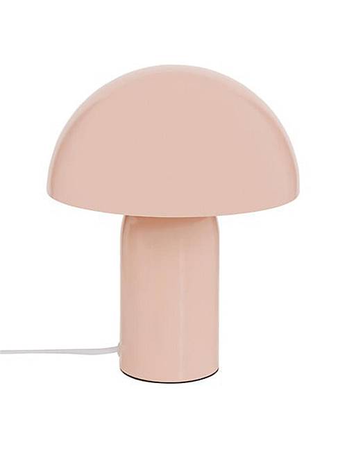 Λάμπα "Mushroom" μεταλ. Ροζ 20x24,5cm