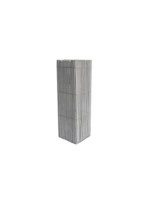 Φωτιστικό δαπέδου bamboo λευκό χρ. 16Χ16Χ53