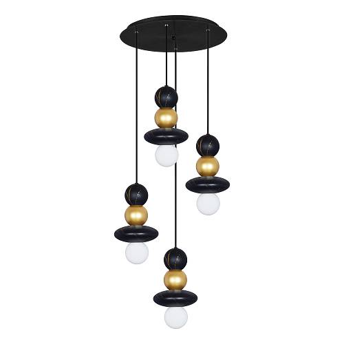 GALAXY - Πολύφωτο Μεταλλικό Κρεμαστό Φωτιστικό