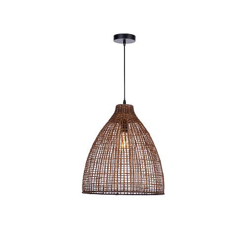 SINE - Μονόφωτο Κρεμαστό Φωτιστικό Rattan