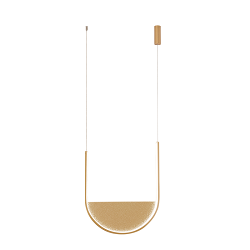 PENDANT LED LIGHT 20W 3000K,4000K GOLD-CHAMPAGNE