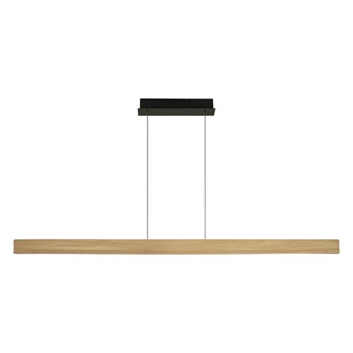 PENDANT LED LINE LIGHT 46W 3000K TRIAC BRUSHED GOLD -ALUMINIUM - BLACK METAL