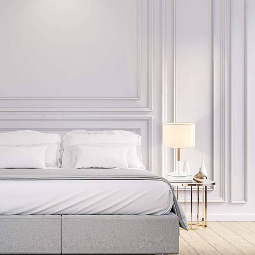 TABLE LAMP E14 MAX 40W IRON & WOOD  &FABRIC MATERIAL WHITE SWITCH