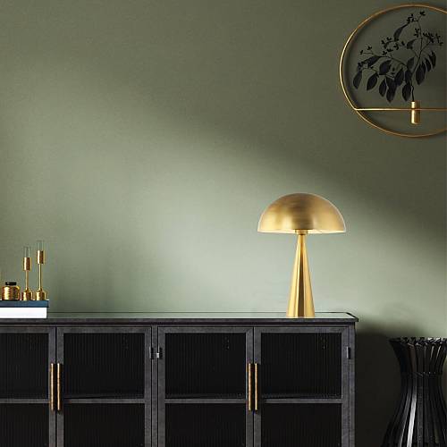 TABLE LAMP E27 MAX 25W IRON MATERIAL GOLD MATT ON/OFF SWITCH