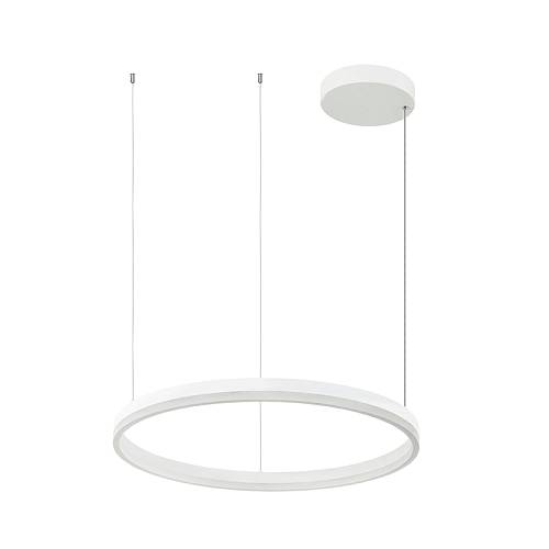 LED PENDANT LIGHT 43W 3000K ALUMINIUM  & ACRYLIC WHITE