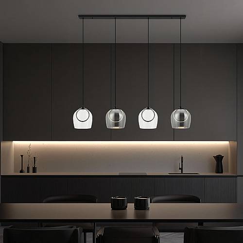 LINE LED LIGHT 24W 3000K METAL-GLASS